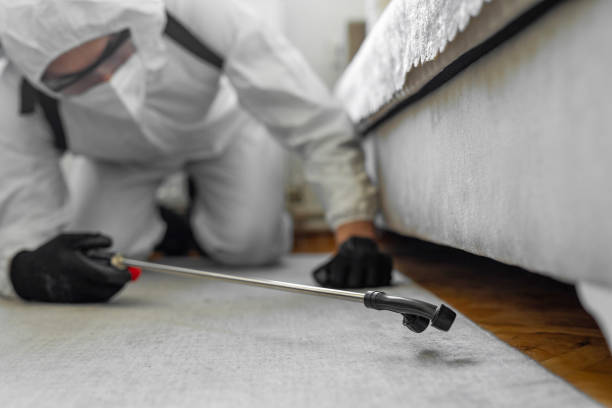 Professional Pest Control technician working in Warren County County, KY